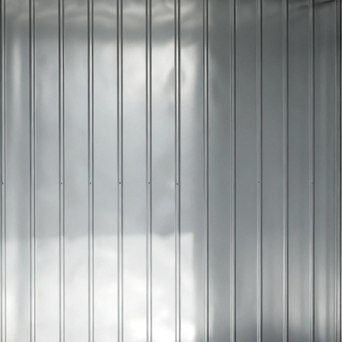 9x4 Outdoor Storage Shed, Galvanized Steel, Dark Grey Sheds at Gallery Canada