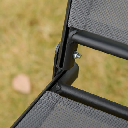 2-Seat Patio Swing Chair, Outdoor Porch Glider With Canopy, Dark Grey Porch Swings with Canopy at Gallery Canada