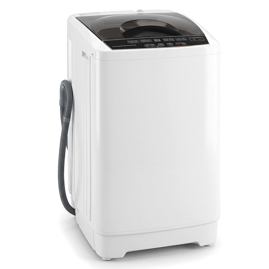 9.93 Lbs Full Automatic Washing Machine, 8 Programs, White Washing Machines White at Gallery Canada