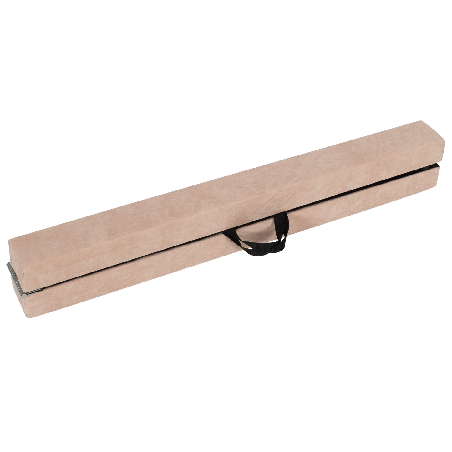 9 FT Folding Gymnastics Balance Beam with Anti-slip Base and Pine Wood Frame, Brown Sports at Gallery Canada