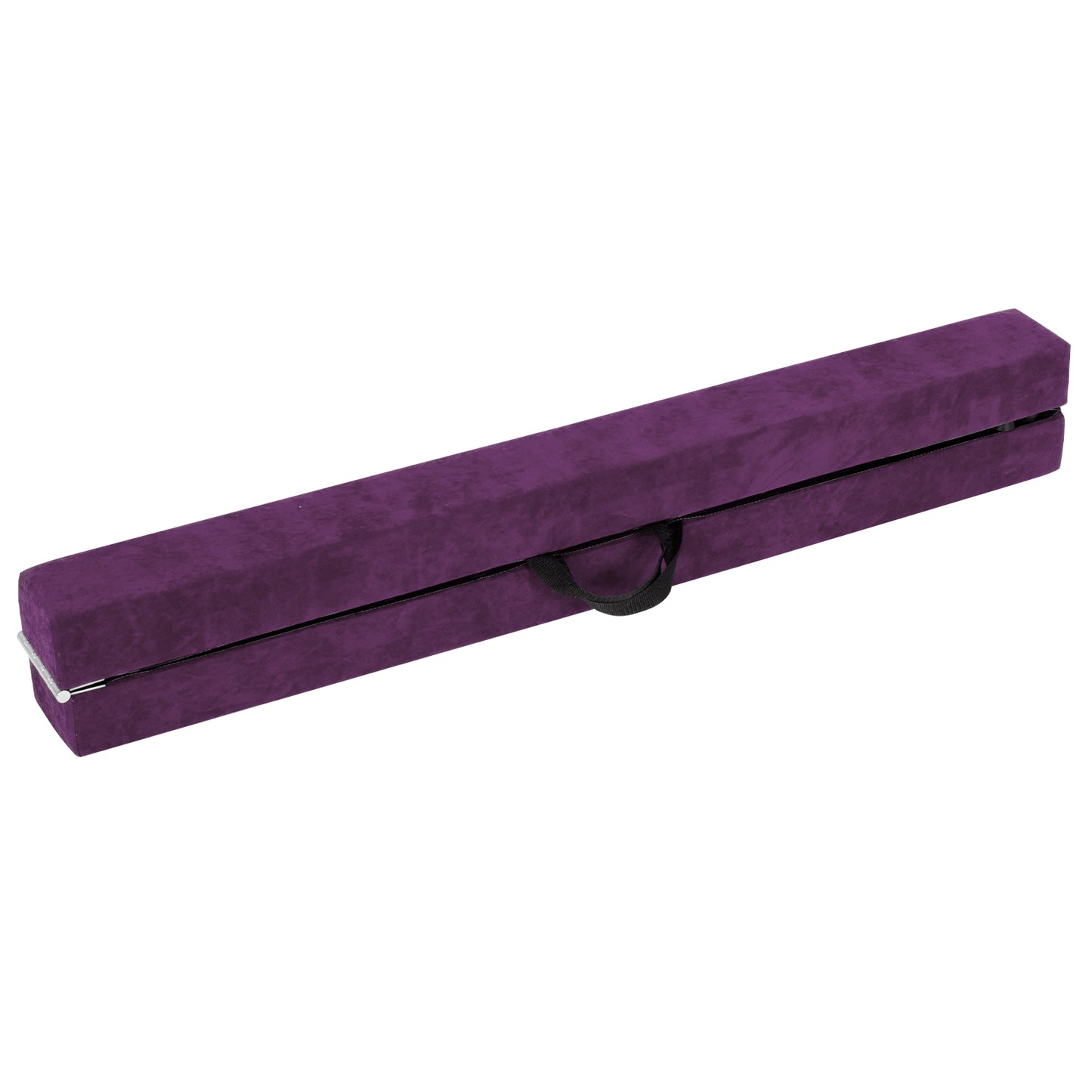 9 FT Folding Gymnastics Balance Beam with Anti-slip Base and Pine Wood Frame, Purple Sports at Gallery Canada