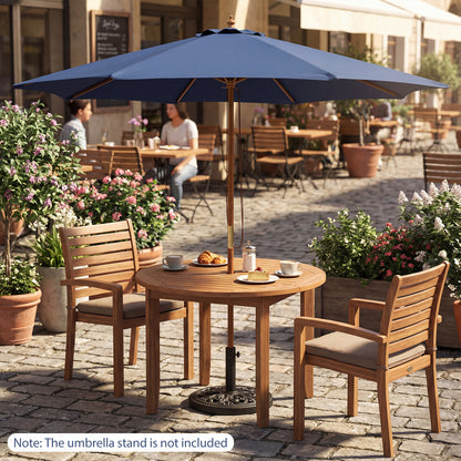 9 FT Patio Umbrella, Outdoor Table Umbrella, Navy Outdoor Umbrellas at Gallery Canada
