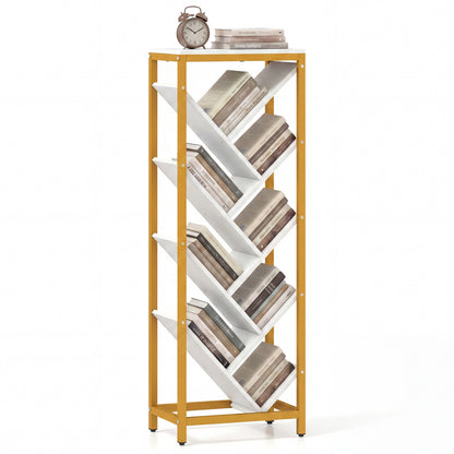 9-Tier Freestanding Bookcase, White Bookcases at Gallery Canada