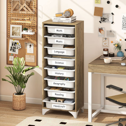 9-Tier Fruit and Vegetable Storage Rack Freestanding Wooden Pantry Organizer Cabinet Sideboards Cabinets & Buffets at Gallery Canada