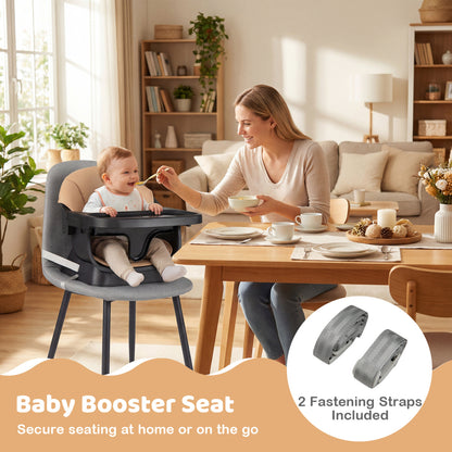 9-In-1 Convertible High Chair, Solid Wood Legs, Black High Chairs at Gallery Canada