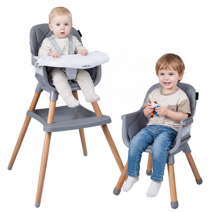 9-In-1 Convertible High Chair, With Seat Cushion, Gray High Chairs at Gallery Canada