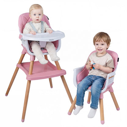 Convertible High Chair For Babies, Toddlers, 9-in-1, Pink High Chairs at Gallery Canada