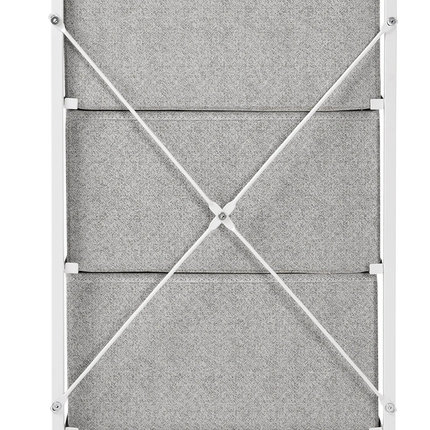 Linen Drawer Cabinet, 4 Removable Drawers, Adjustable Feet, White Storage Cabinets at Gallery Canada