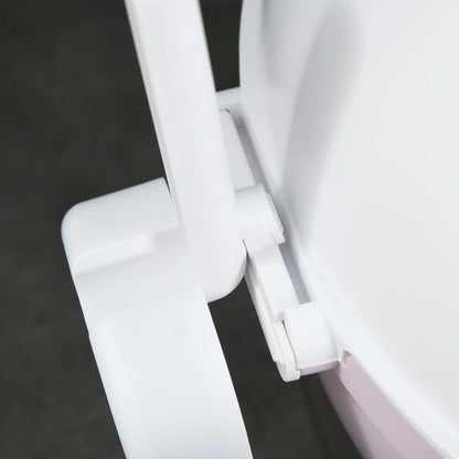 Enclosed Cat Litter Box, Large, with Lid, Scoop, Leak Proof Pedal, Pink Cat Litter Box Enclosures at Gallery Canada