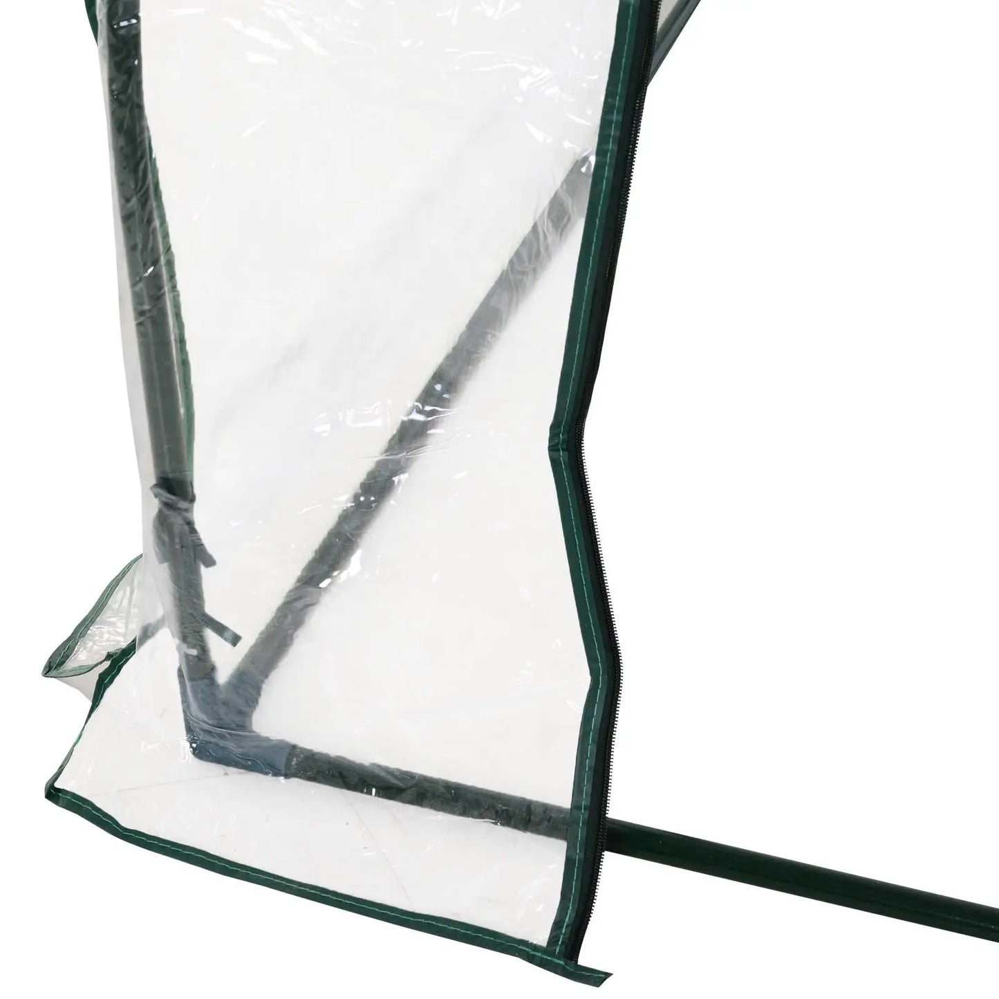 8' x 3' x 2.6' Mini Greenhouse, Portable with Zippered Doors, Clear Mini Greenhouses at Gallery Canada