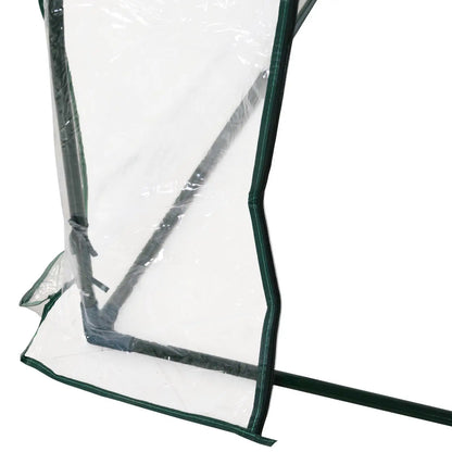 8' x 3' x 2.6' Mini Greenhouse, Portable with Zippered Doors, Clear Mini Greenhouses at Gallery Canada