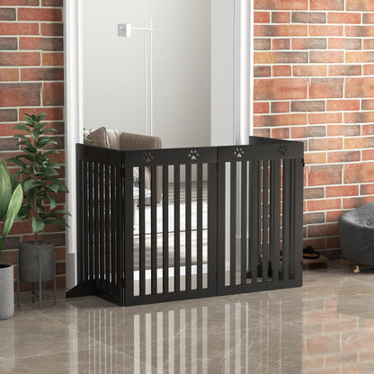 80 Extra Wide Pet Gate With Support Feet, Black Houses, Kennels & Pens at Gallery Canada
