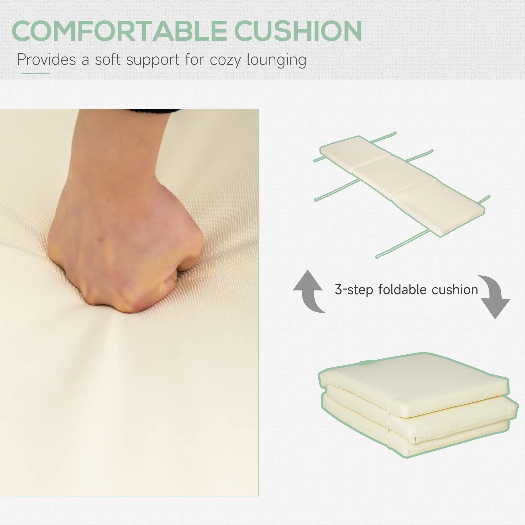 Wooden Folding Chaise Lounge, Outdoor Chair, Adjustable Back, Light Grey Chaise Loungers at Gallery Canada