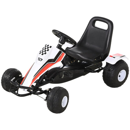 Kids Pedal Go Kart, Adjustable Seat, Plastic Wheels, 3-6 Years Pedal Go Karts for Kids at Gallery Canada