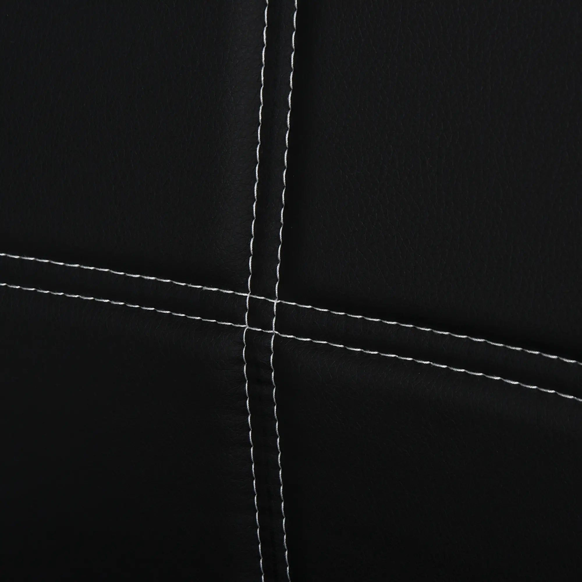 5-Piece Rectangular Glass Dining Table, Metal Frame, Faux Leather Chairs, Black Bar Sets at Gallery Canada