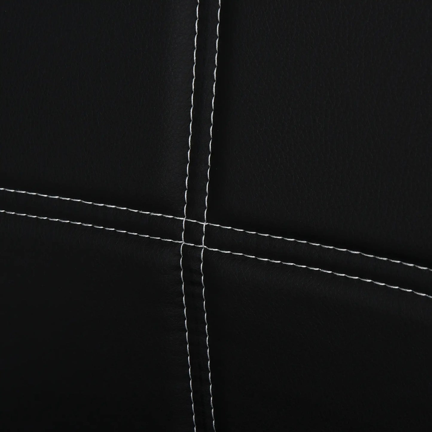 5-Piece Rectangular Glass Dining Table, Metal Frame, Faux Leather Chairs, Black Bar Sets at Gallery Canada