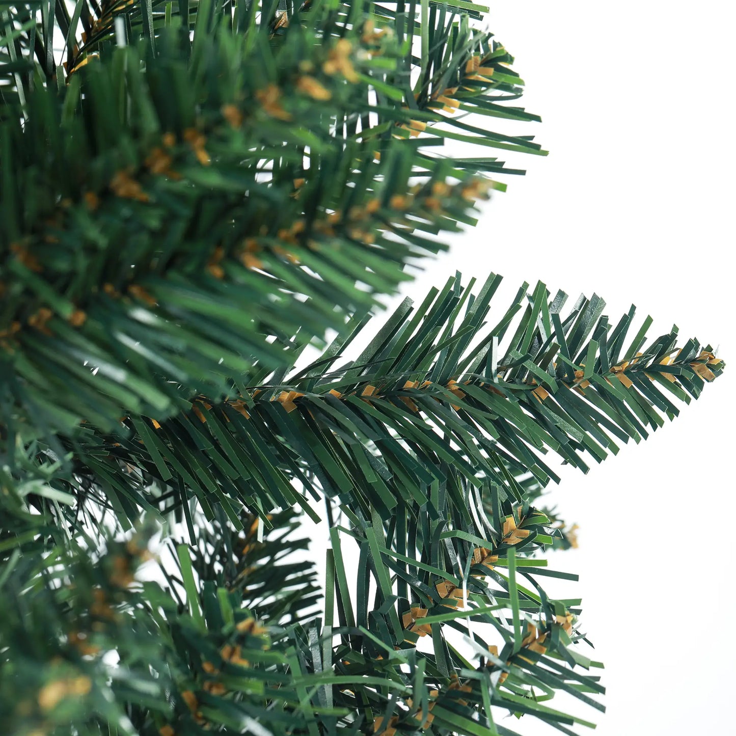 7ft Pencil Artificial Christmas Tree, 687 Branch Tips, Steel Base, Green Pencil Christmas Trees at Gallery Canada