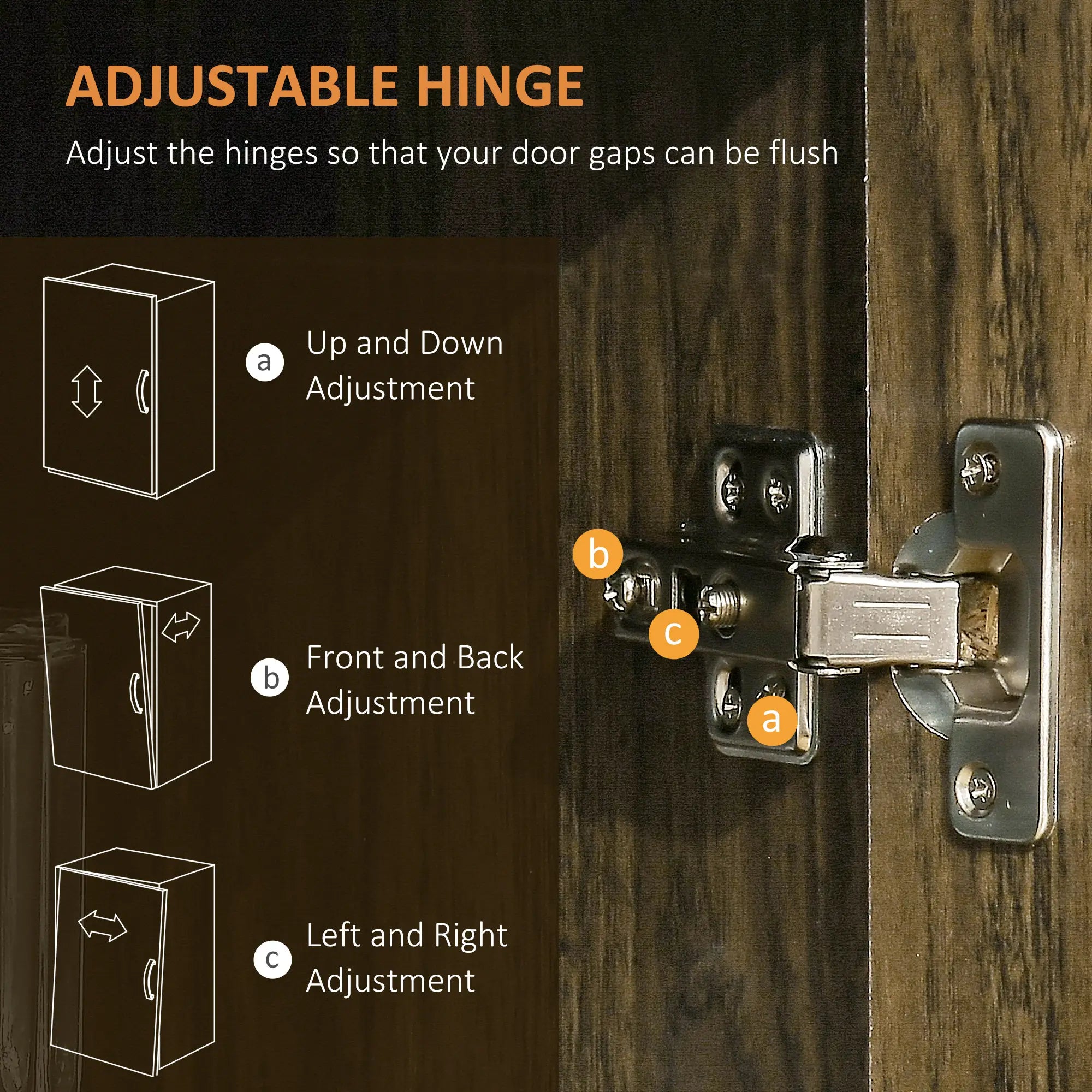 Microwave Cart on Wheels, 2-Door Cabinet, Grey Wood Grain, Grey Kitchen Pantry Cabinets at Gallery Canada