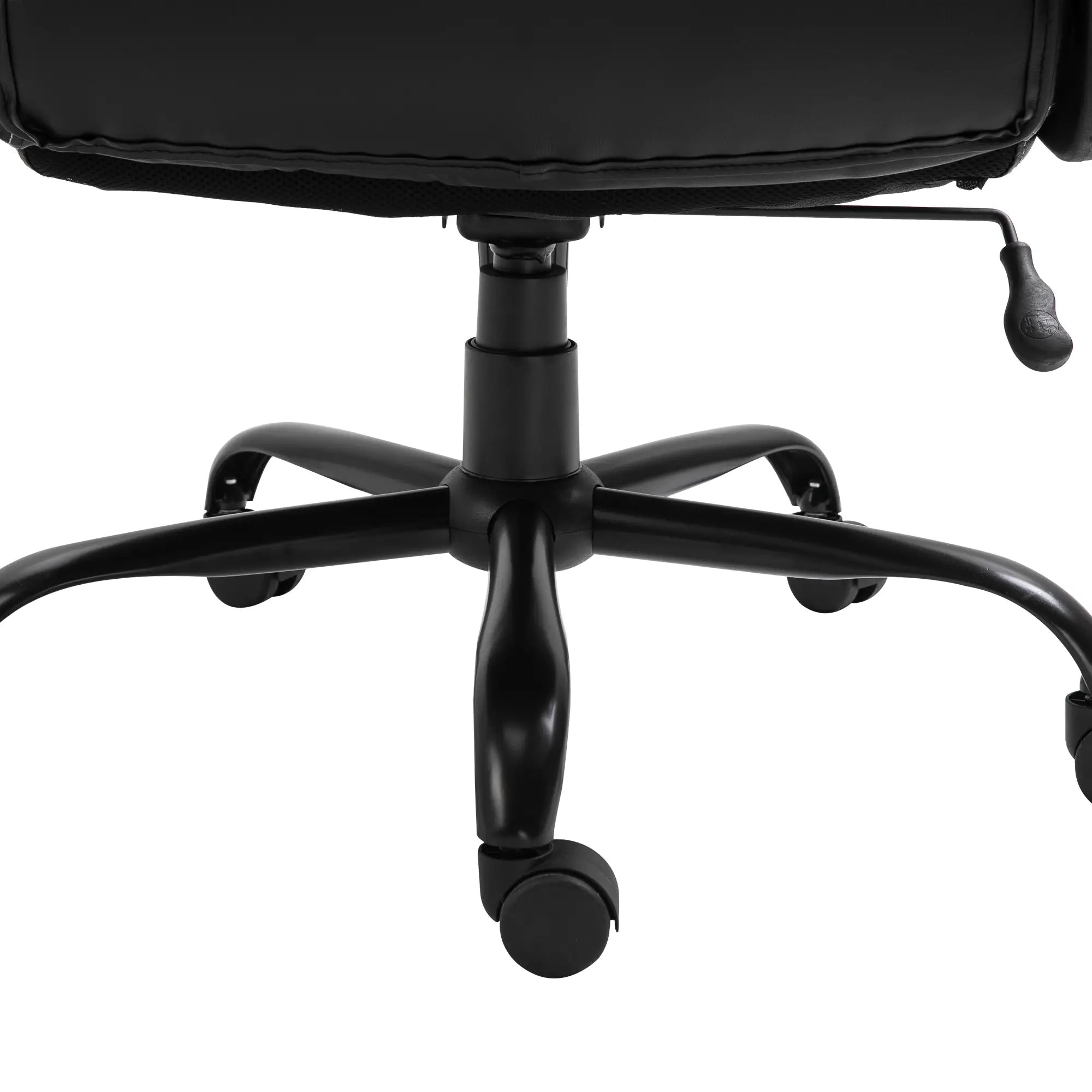 Ergonomic Office Chair, Adjustable Height, PU Leather, 360 Swivel, 400lbs, Black Executive & Manager Chairs at Gallery Canada