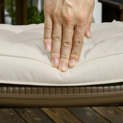 Rattan Furniture Replacement Cushions, 4 Piece, Cream White Patio Chair Cushions at Gallery Canada