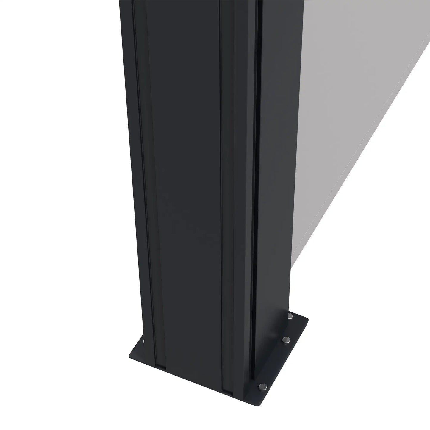 13' x 6' Retractable Side Awning, Outdoor Privacy Screen, Light Grey Retractable Side Awning at Gallery Canada