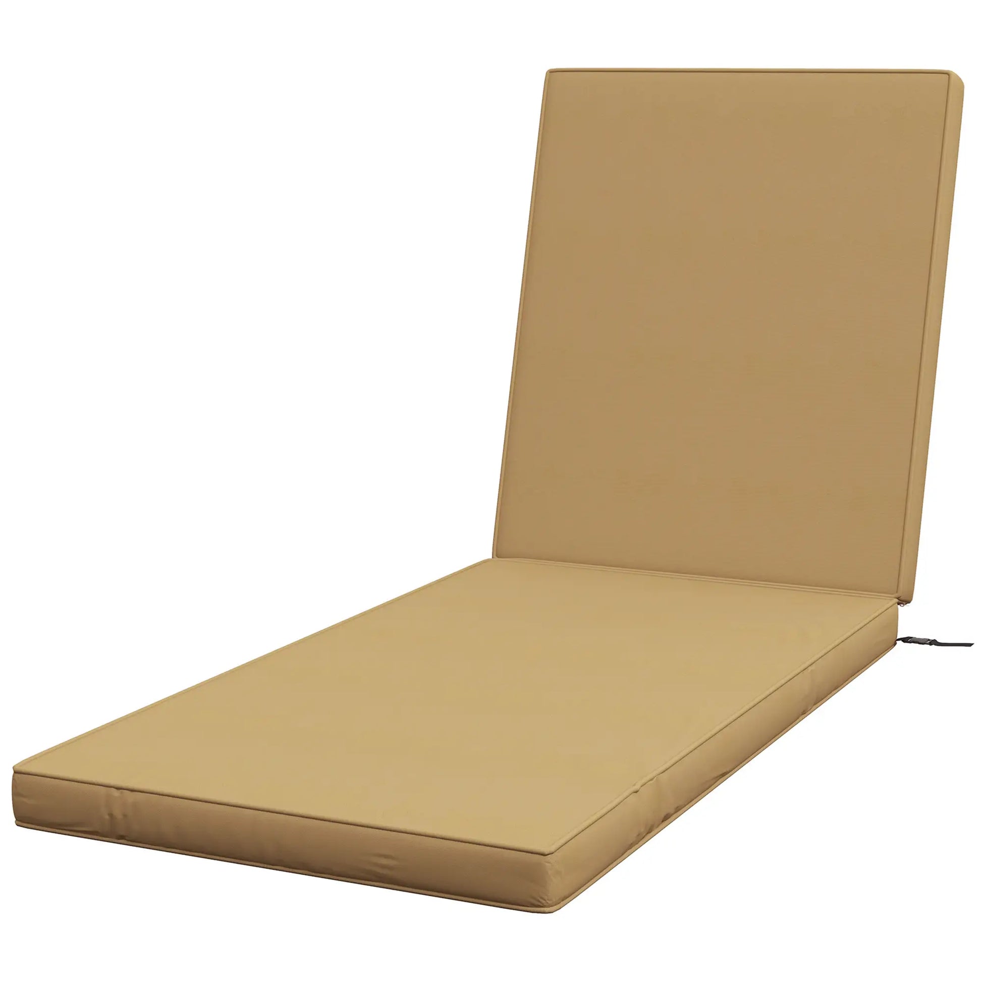 1-Piece Seat Cushion with Backrest, Outdoor Patio Chair Cushions, Machine Washable Cover Patio Chair Cushions Khaki at Gallery Canada