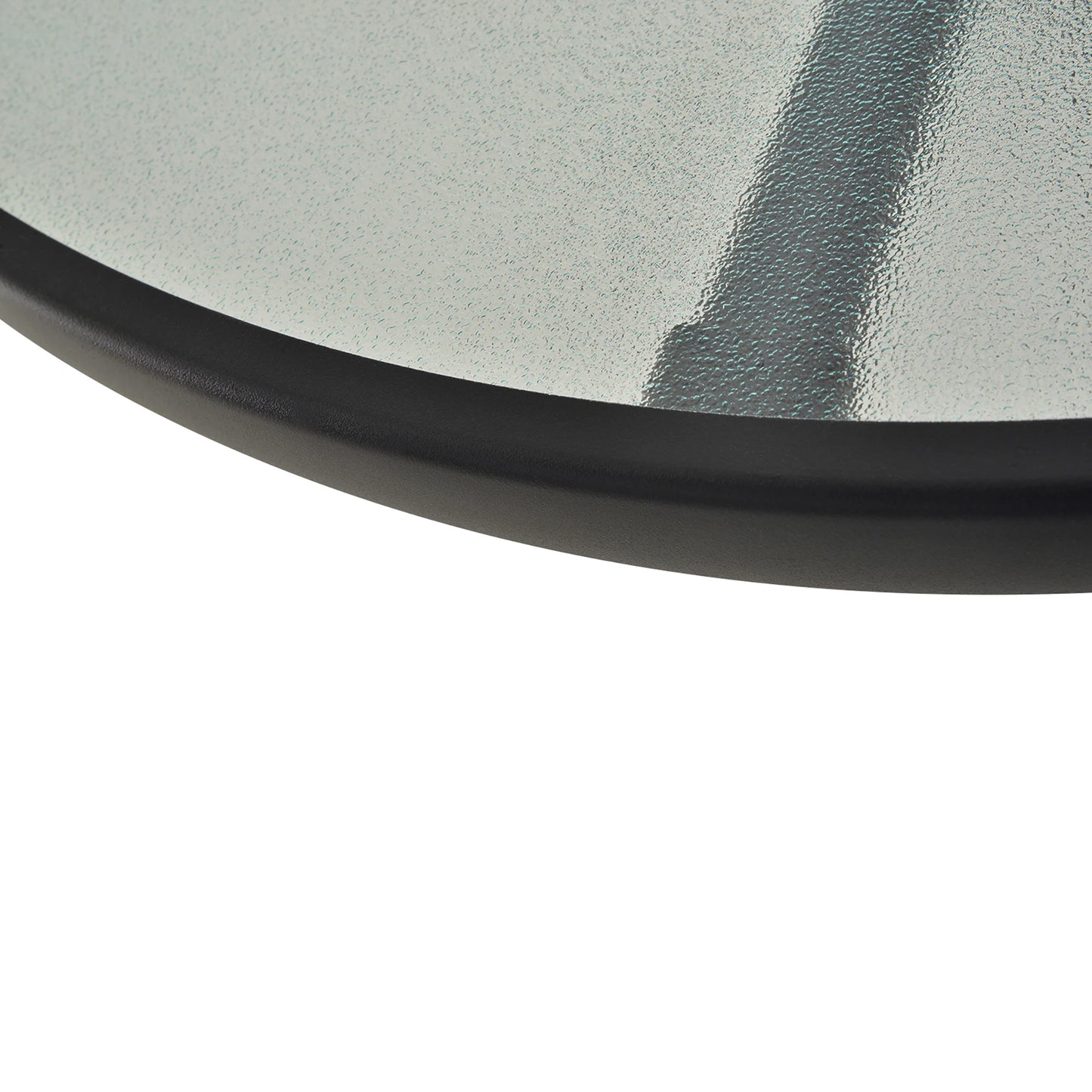 31.5'' Round Bistro Table, Outdoor Dining, Tempered Glass Top, Weather-resistant Patio Side Tables at Gallery Canada