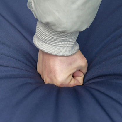 2 Pcs Patio Furniture Set, Wicker Corner Sofa, PE Rattan, Dark Blue Patio Furniture Sets at Gallery Canada