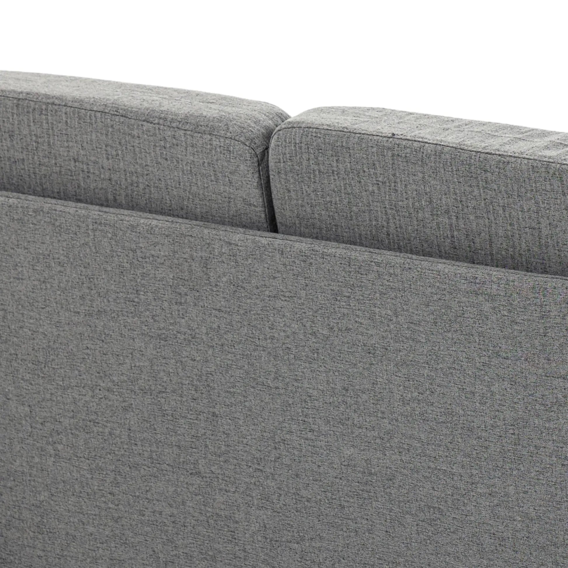 2-Seat Sofa with Armrests, Wood Legs, for Living Room, Grey 2-Seater Sofas at Gallery Canada