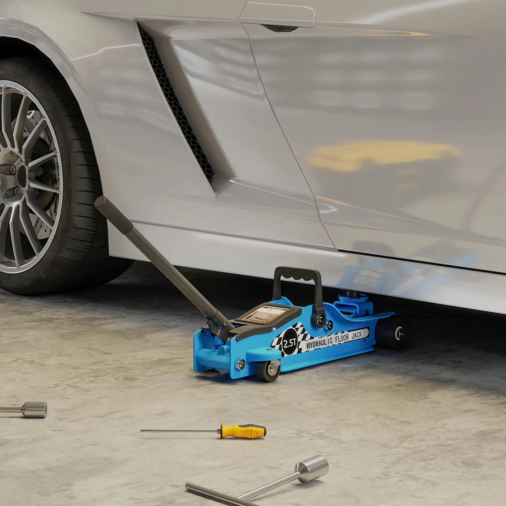 Hydraulic Racing Floor Jack, 3.1