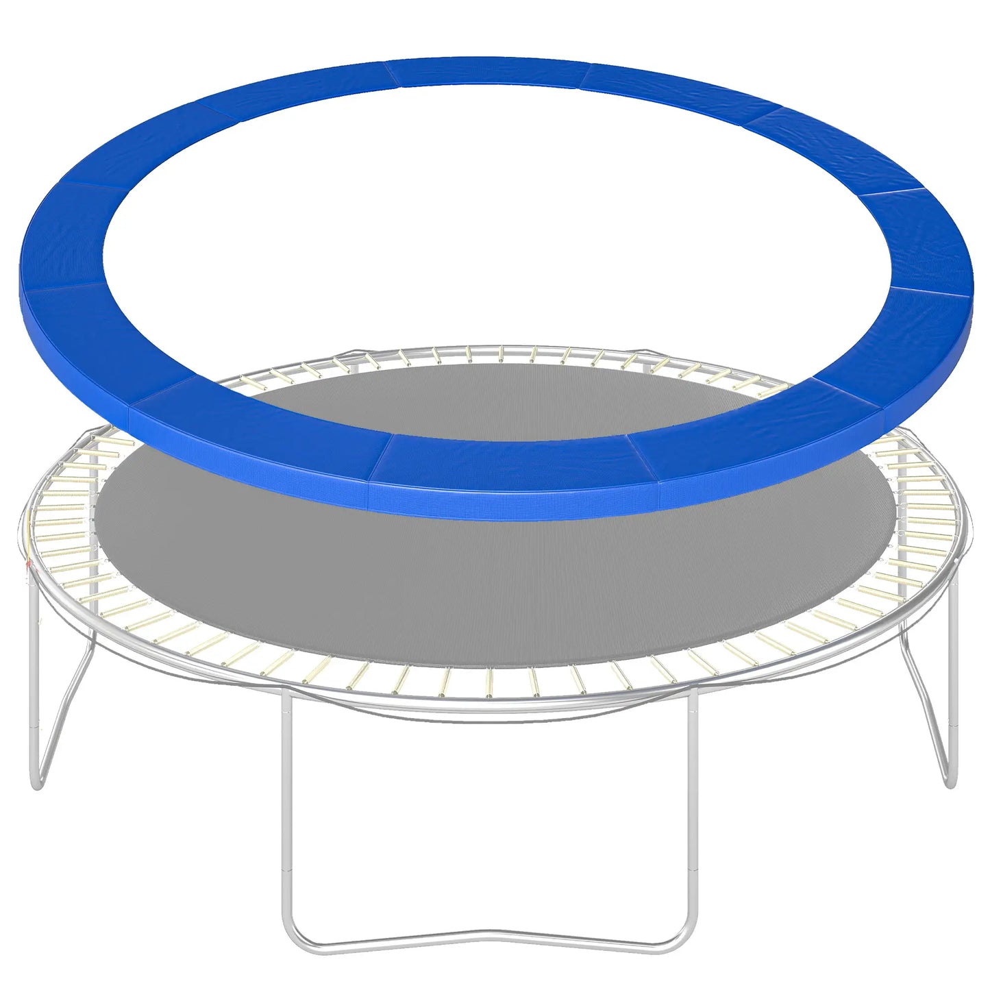 12ft Trampoline Pad, 144" Spring Safety Cover, Blue Trampolines Blue at Gallery Canada