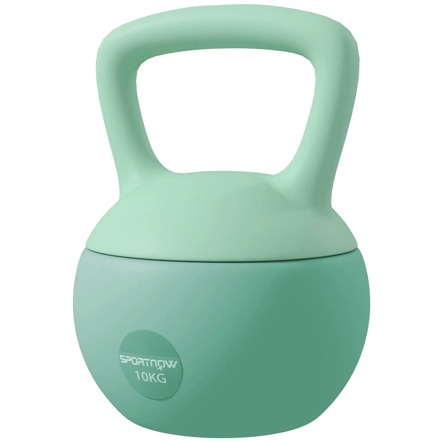 22 lb Soft Kettlebell, Sand Filled Weight with Grip Handle Strength Training Equipment Green at Gallery Canada