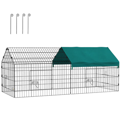 73" Small Animal Cage with Roof, Indoor Outdoor Use, Green Houses & Habitats at Gallery Canada