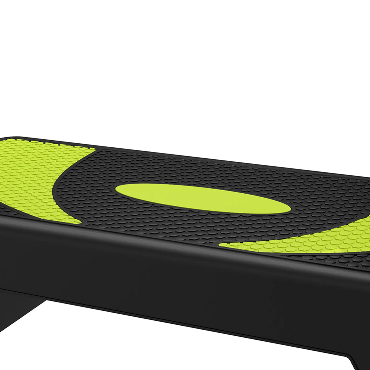 Adjustable Aerobic Stepper, Exercise Step Platform, 4"-6"-8", Green