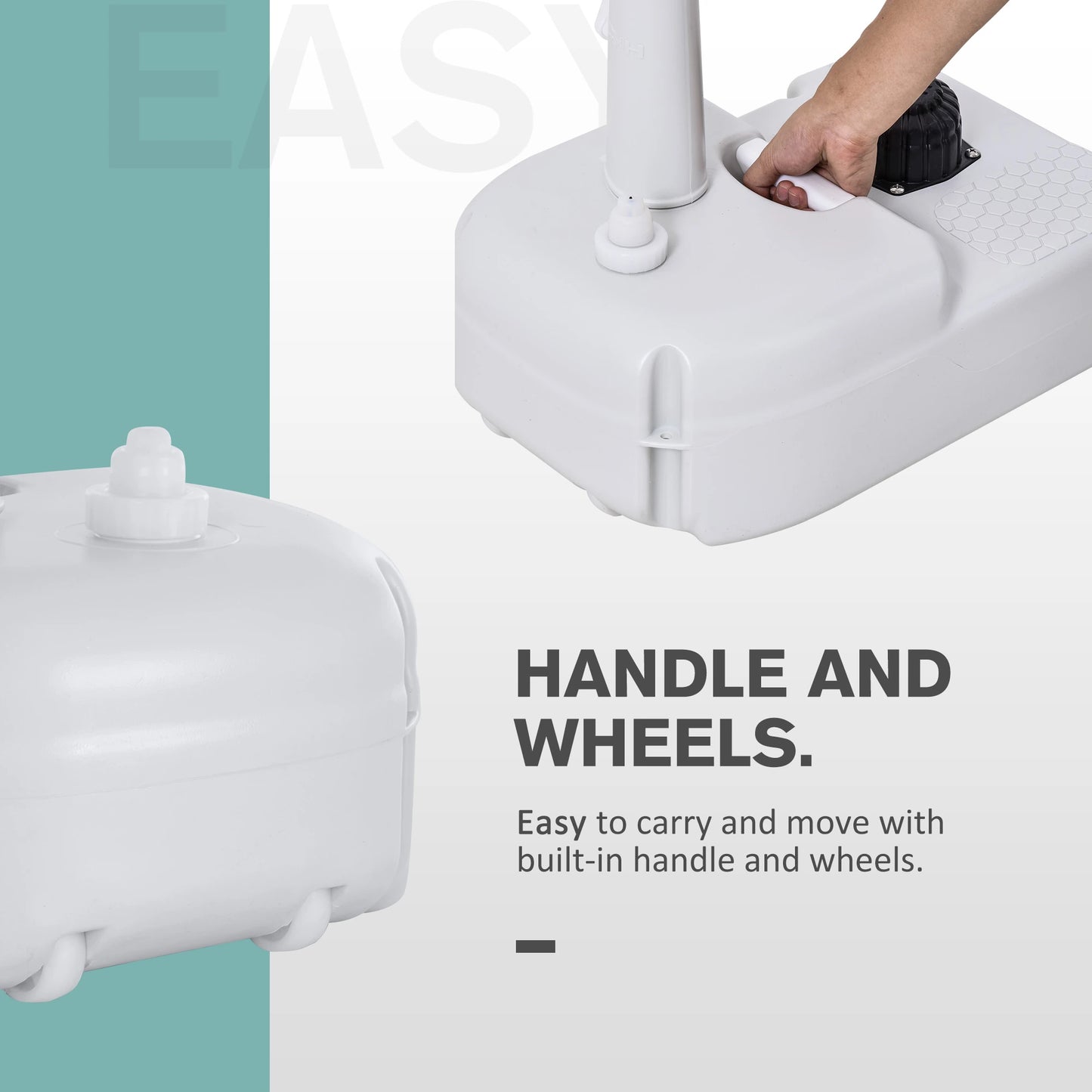 Portable Camping Sink, 17L Water Tank, Soap Dispenser, Towel Holder Camping Sinks at Gallery Canada