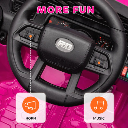 12V Ride On Truck, Electric Car For Kids, Pink Electric Toy Cars at Gallery Canada