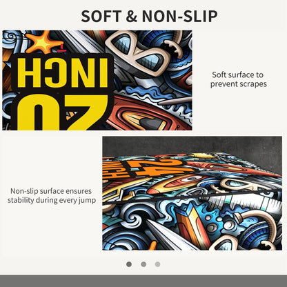 Soft Plyo Box, 3-in-1, Non-Slip Jump Box, 24" x 20" x 16" More-Strength Training Equipment at Gallery Canada