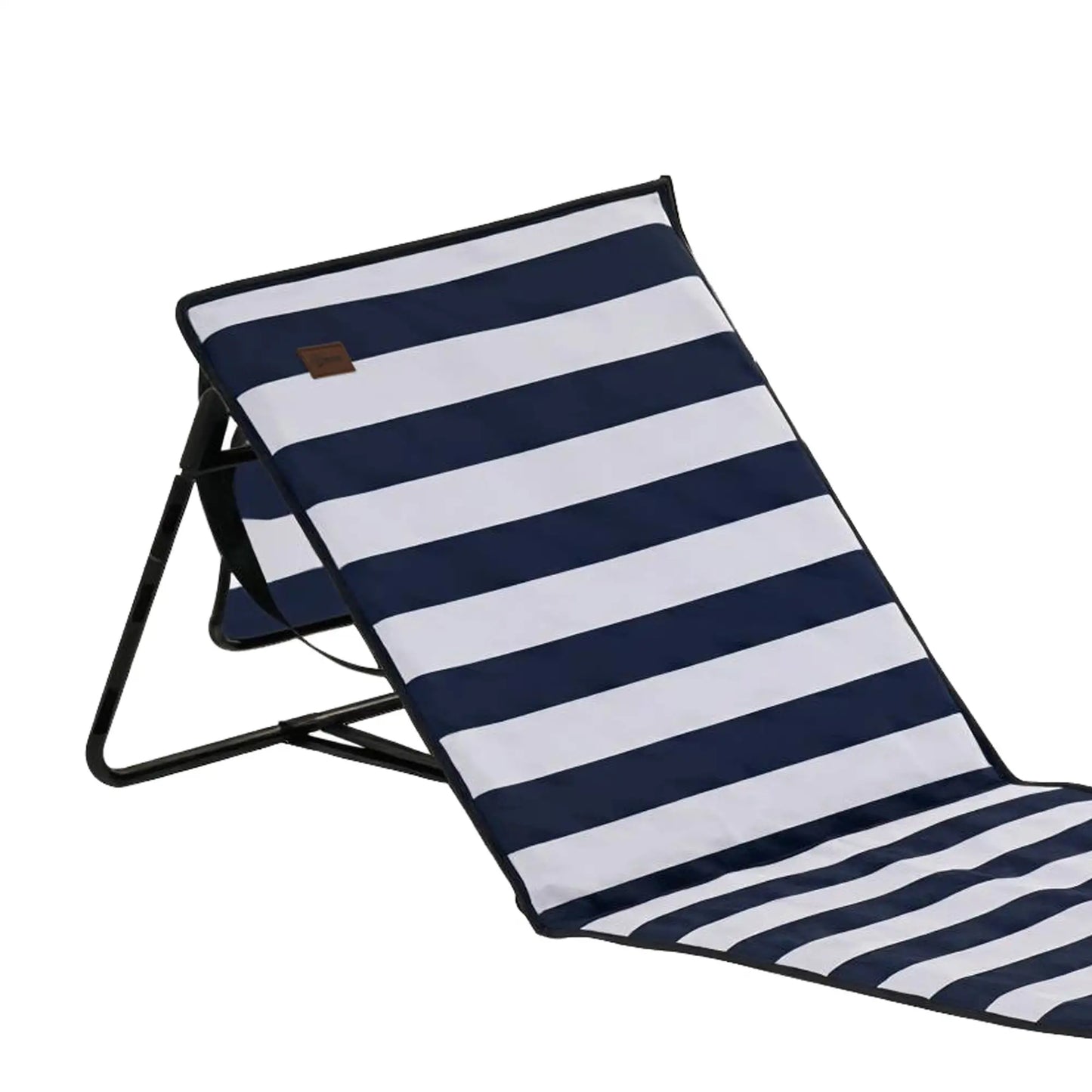 Foldable Lounge Chairs Set, Adjustable Backrest, Blue White Beach Accessories at Gallery Canada