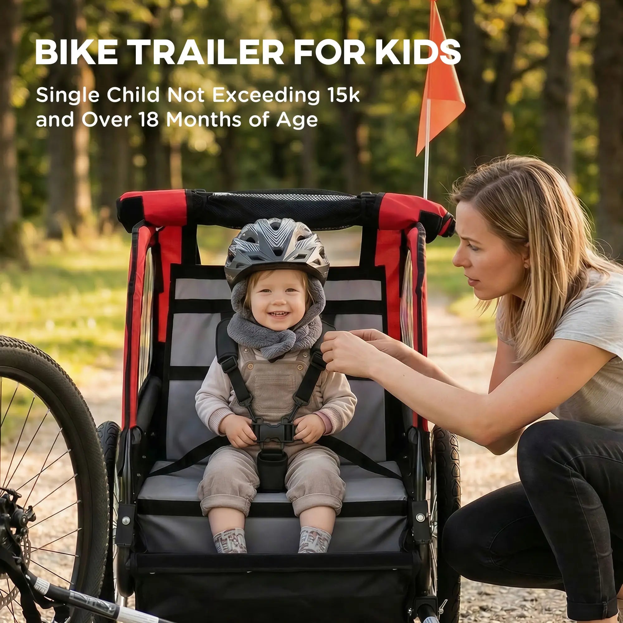 Kids Bike Trailer, 16