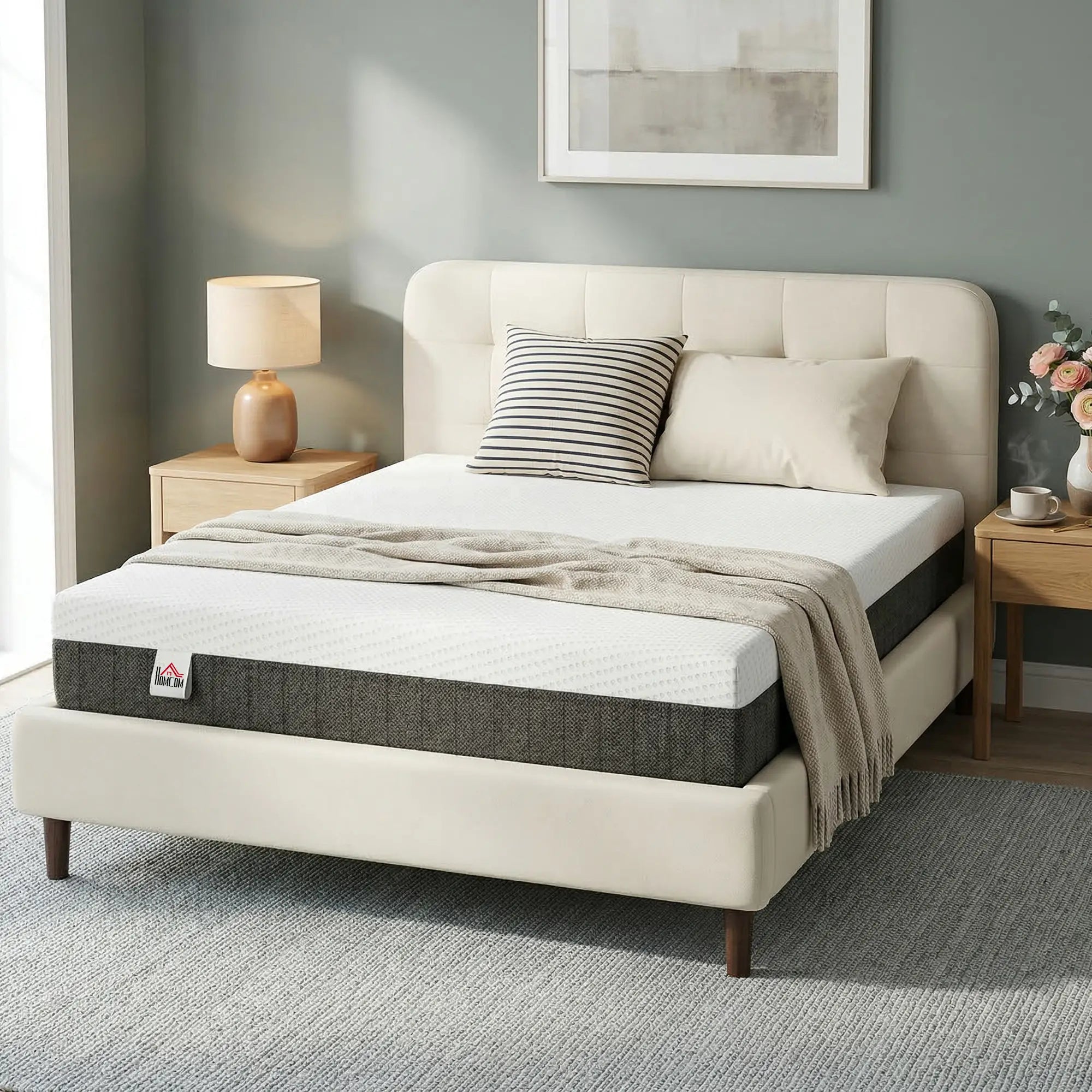 10 Inch Full Mattress, Pressure Relief, Lumbar Support, CertiPUR-US Certified Mattresses at Gallery Canada