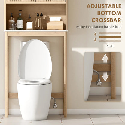 Over Toilet Storage Cabinet, Adjustable Shelf, Oak Bathroom Cabinets at Gallery Canada