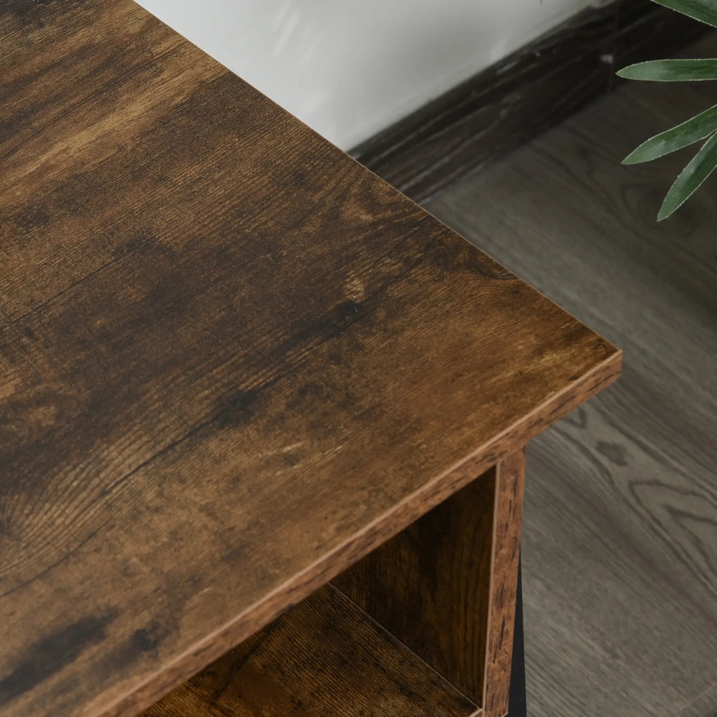 Industrial TV Stand, Console for 45'' Flat Screen, Rustic Brown TV Stands at Gallery Canada