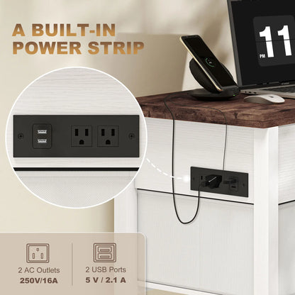 Lift Top Coffee Table, 3 Hidden Compartments, 2 Fabric Drawers Coffee Tables at Gallery Canada