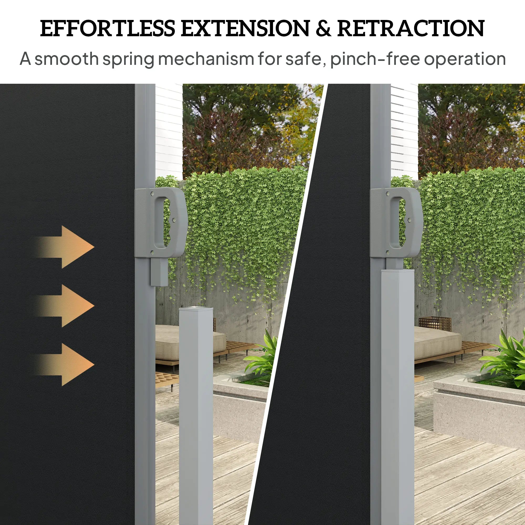 Retractable Double Side Awning, 79