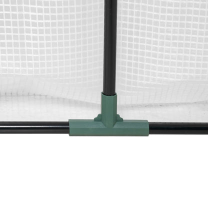 47" x 24" x 24" Mini Tunnel Greenhouse, Steel Frame, PE Cover, White Mini Greenhouses at Gallery Canada
