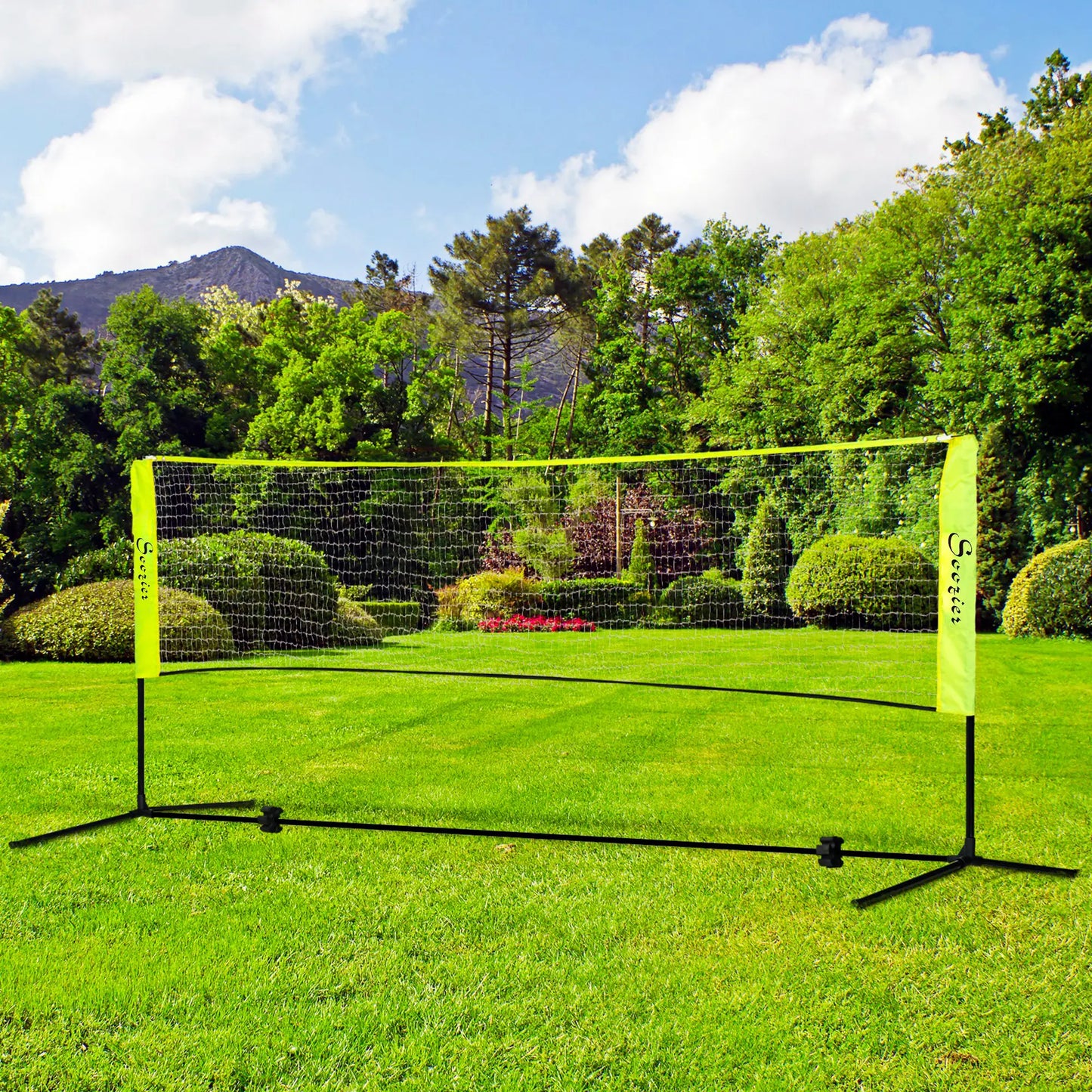 10ft Adjustable Badminton Net, With Carry Bag, Yellow Badminton at Gallery Canada