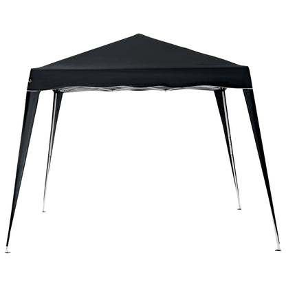 8' x 8' Pop Up Canopy, Foldable Outdoor Tent, Portable with Carrying Bag, Black Pop Up Canopies at Gallery Canada