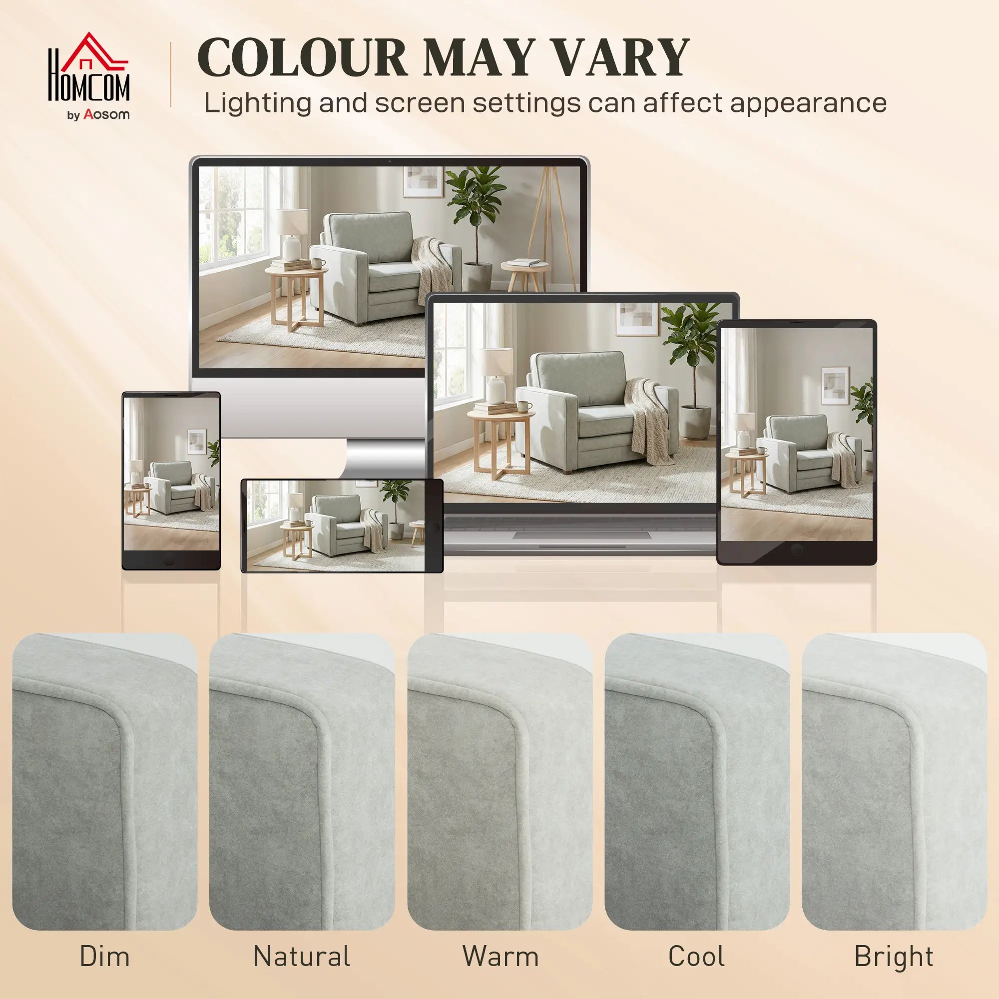 Grey Velvet Fabric Armchair, Wide Seat Spring Cushion, Solid Wood Legs, Grey Single Sofas at Gallery Canada