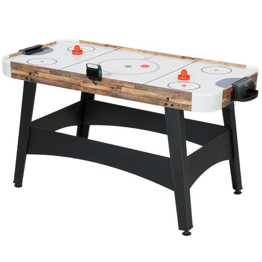 Table de hockey sur air "61", Tableau de score LED, Marqueurs manuels, Pousseurs, Palets
