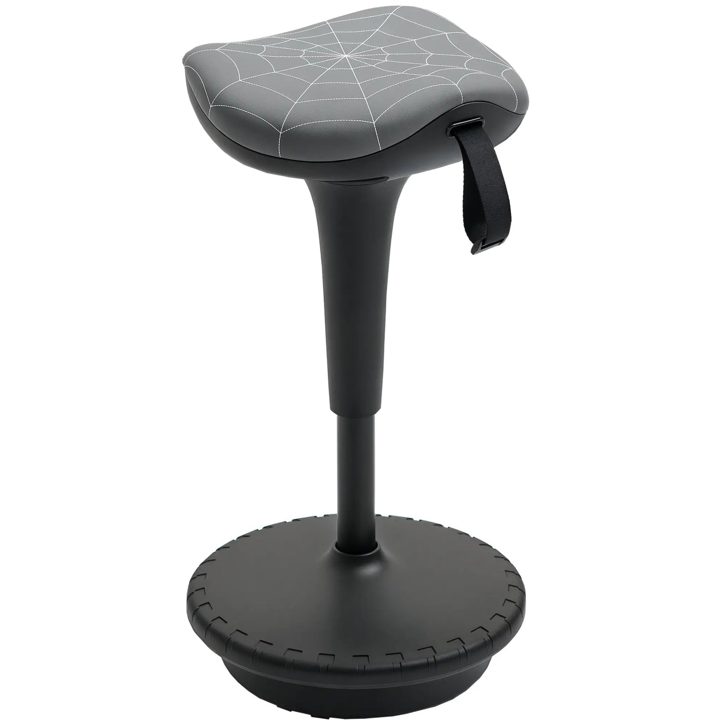 Backless Wobble Stool, Adjustable Standing Desk Chair, Grey Task Chairs Grey at Gallery Canada